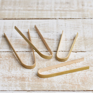 bamboo-tongs